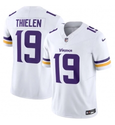 Men's Minnesota Vikings #19 Adam Thielen White 2025 F.U.S.E. Vapor Untouchable Limited Football Stitched Jersey