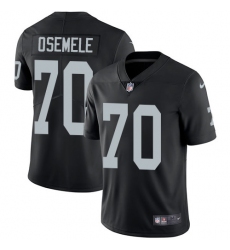 Men's Nike Oakland Raiders #70 Kelechi Osemele Black Team Color Vapor Untouchable Limited Player NFL Jersey