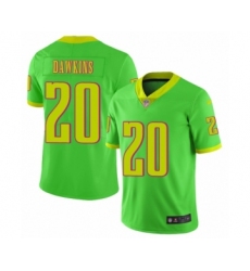 Men's Philadelphia Eagles #20 Brian Dawkins Limited Green City Edition Football Jersey