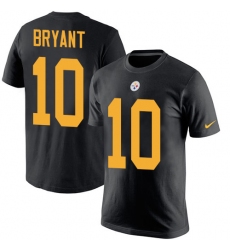 Nike Pittsburgh Steelers #10 Martavis Bryant Black Rush Pride Name & Number T-Shirt