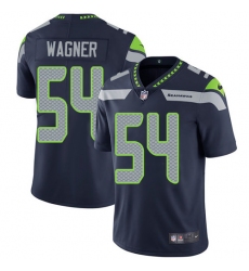 Men's Nike Seattle Seahawks #54 Bobby Wagner Steel Blue Team Color Vapor Untouchable Limited Player NFL Jersey