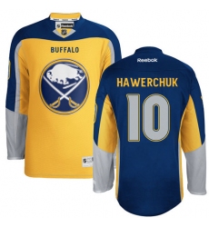 Women's Reebok Buffalo Sabres #10 Dale Hawerchuk Authentic Gold Third NHL Jersey