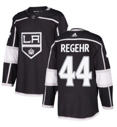 Men's Adidas Los Angeles Kings #44 Robyn Regehr Authentic Black Home NHL Jersey