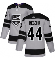 Youth Adidas Los Angeles Kings #44 Robyn Regehr Authentic Gray Alternate NHL Jersey