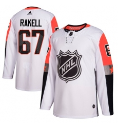 Youth Adidas Anaheim Ducks #67 Rickard Rakell Authentic White 2018 All-Star Pacific Division NHL Jersey