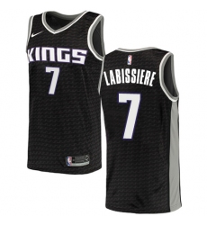 Youth Nike Sacramento Kings #7 Skal Labissiere Swingman Black NBA Jersey Statement Edition