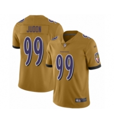 Women's Baltimore Ravens #99 Matt Judon Limited Gold Inverted Legend Football Jersey