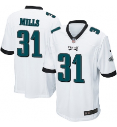 Men's Nike Philadelphia Eagles #31 Jalen Mills Game White NFL Jersey