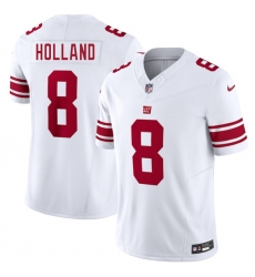 Men's New York Giants #8 Jevon Holland White 2025 F.U.S.E. Vapor Untouchable Limited Football Stitched Jersey