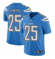 Men's Nike Los Angeles Chargers #25 Rayshawn Jenkins Electric Blue Alternate Vapor Untouchable Limited Player NFL Jersey