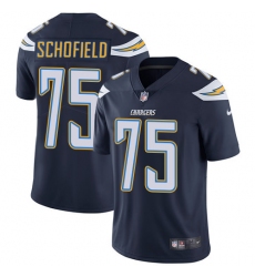 Youth Nike Los Angeles Chargers #75 Michael Schofield Navy Blue Team Color Vapor Untouchable Limited Player NFL Jersey