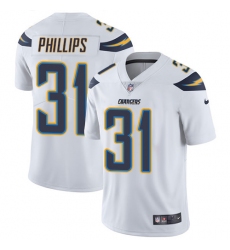 Youth Nike Los Angeles Chargers #31 Adrian Phillips White Vapor Untouchable Limited Player NFL Jersey