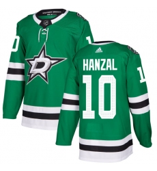 Youth Adidas Dallas Stars #10 Martin Hanzal Premier Green Home NHL Jersey