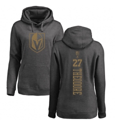 NHL Women's Adidas Vegas Golden Knights #27 Shea Theodore Charcoal One Color Backer Pullover Hoodie