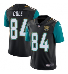 Men's Nike Jacksonville Jaguars #84 Keelan Cole Black Alternate Vapor Untouchable Limited Player NFL Jersey