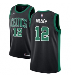 Women's Adidas Boston Celtics #12 Terry Rozier Swingman Black NBA Jersey - Statement Edition