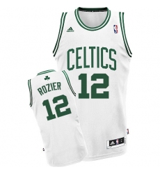 Women's Adidas Boston Celtics #12 Terry Rozier Swingman White Home NBA Jersey