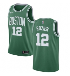 Youth Nike Boston Celtics #12 Terry Rozier Swingman Green(White No.) Road NBA Jersey - Icon Edition