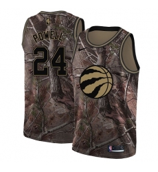 Women's Nike Toronto Raptors #24 Norman Powell Swingman Camo Realtree Collection NBA Jersey