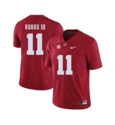 Alabama Crimson Tide 11 Henry Ruggs III Red College Football Jersey