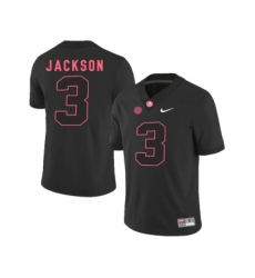 Alabama Crimson Tide 3 Kareem Jackson Black College Football Jersey