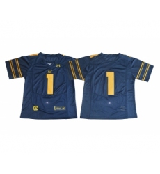 California Golden Bears 1 DeSean Jackson Navy College Football Jersey