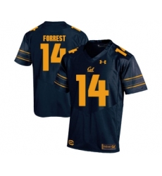 California Golden Bears 14 Chase Forrest Navy College Football Jersey