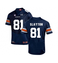 Auburn Tigers 81 Darius Slayton Navy College Football Jersey