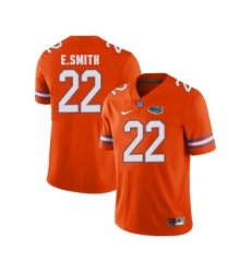 Florida Gators 22 E.Smith Orange College Football Jersey