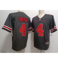 Men's Ohio State Buckeyes Jeremiah Smith #4 Black Vapor Limited Stitched NCAA Football Jersey