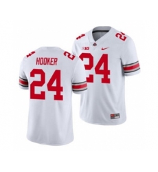 Men's Ohio State Buckeyes Malik Hooker 2021 Sugar Bowl White Football Jersey