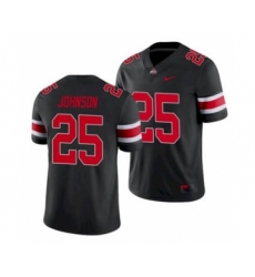 Men's Ohio State Buckeyes Xavier Johnson Black Game College Football Jersey