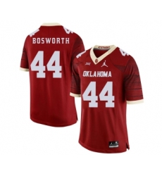 Oklahoma Sooners 44 Brian Bosworth Red 47 Game Winning Streak College Football Jersey