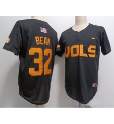 Men's Tennessee Volunteers #32 Drew Beam Black Pullover Cooperstown Stitched Nike Jersey