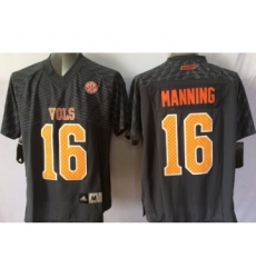 Tennessee Volunteers 16 Peyton Manning Black College Jersey