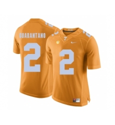 Tennessee Volunteers 2 Jarrett Guarantano Orange College Football Jersey