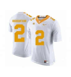 Tennessee Volunteers 2 Jarrett Guarantano White College Football Jersey