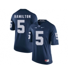 Penn State Nittany Lions 5 DaeSean Hamilton Navy College Football Jersey