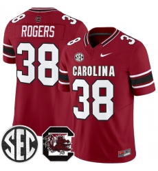 Men's South Carolina Fighting Gamecocks #38 George Rogers Garnet 2026 F.U.S.E. Stitched Nike Jersey