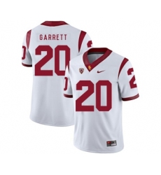 USC Trojans 20 Mike Garrett White College Football Jersey