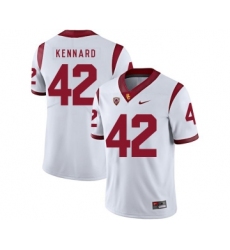 USC Trojans 42 Devon Kennard White College Football Jersey