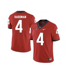 Georgia Bulldogs 4 Mecole Hardman Red College Football Jersey