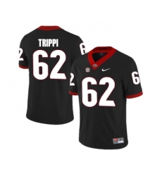 Georgia Bulldogs 62 Charlie Trippi Black College Football Jersey