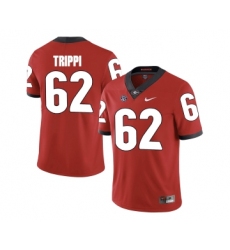 Georgia Bulldogs 62 Charlie Trippi Red College Football Jersey