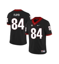 Georgia Bulldogs 84 Leonard Floyd Black Nike College Football Jersey