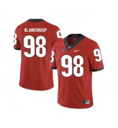 Georgia Bulldogs 98 Rodrigo Blankenship Red Nike College Football Jersey