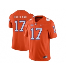 Clemson Tigers 17 Bashaud Breeland Orange Nike College Football Jersey