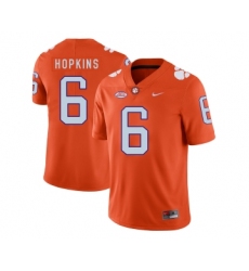 Clemson Tigers 6 DeAndre Hopkins Orange Nike College Football Jersey