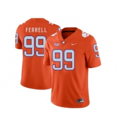 Clemson Tigers 99 Clelin Ferrell Orange Nike College Football Jersey