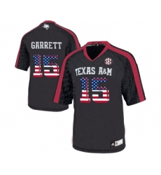 Texas A&M Aggies 15 Myles Garrett Black College Football Jersey